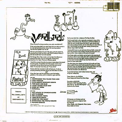 Cover Art: The Yardbirds - Roger the Engineer